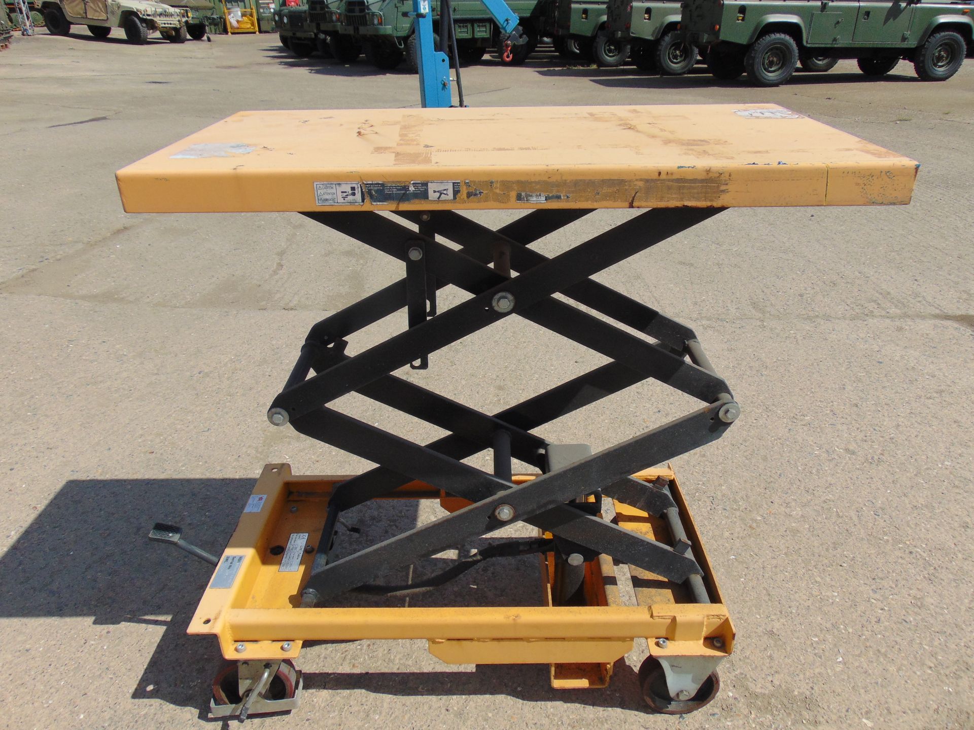 Mobile Hydraulic Scissor Lift Table