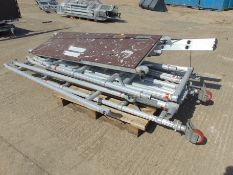 Pallet of Aluminium Scaffolding/Stage Flooring etc