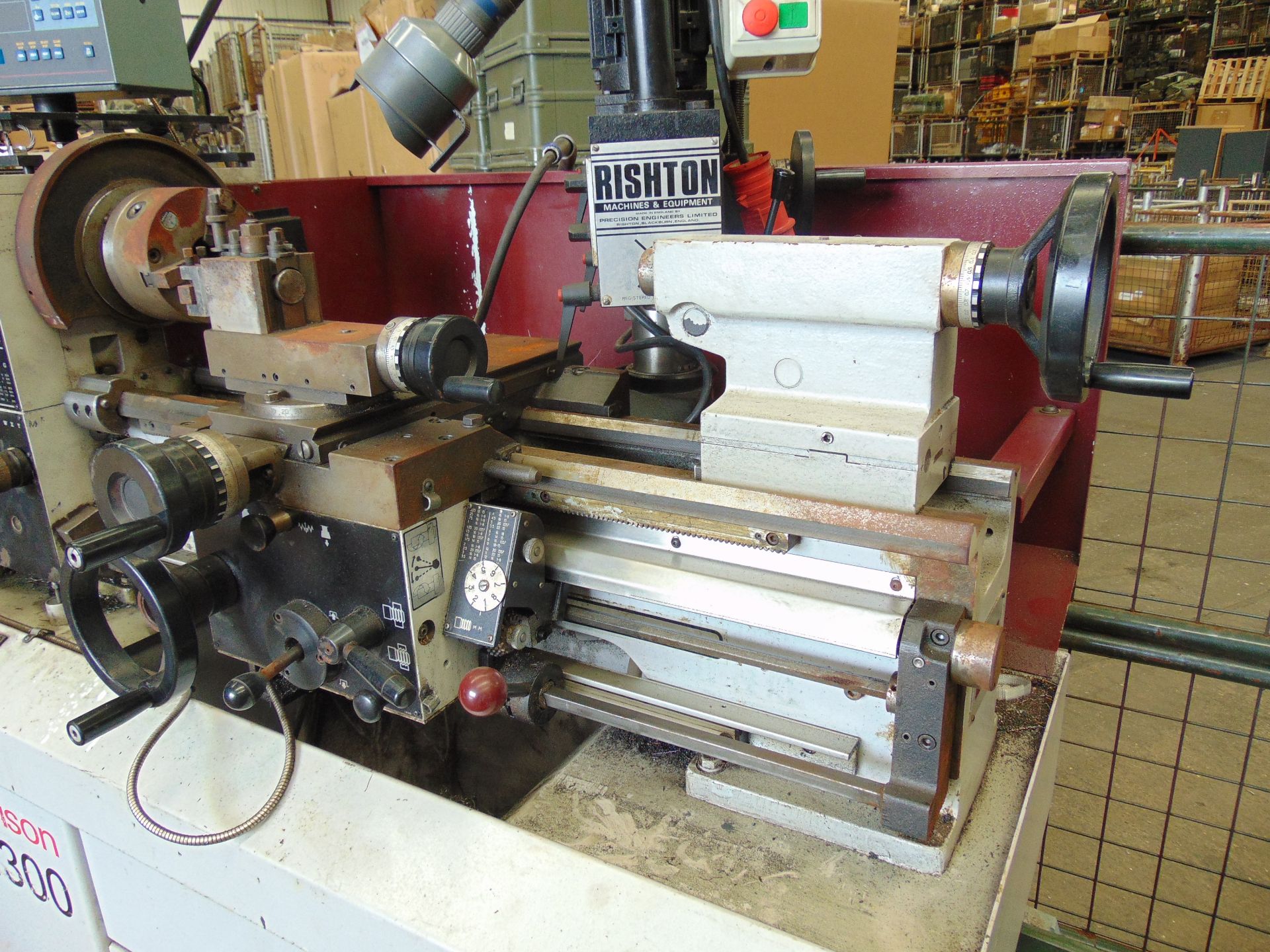 Harrison M300 Lathe - Image 5 of 11