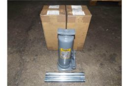 2 x Weber 10 Tonne Hi Lift Jacks with Collapsable Handles