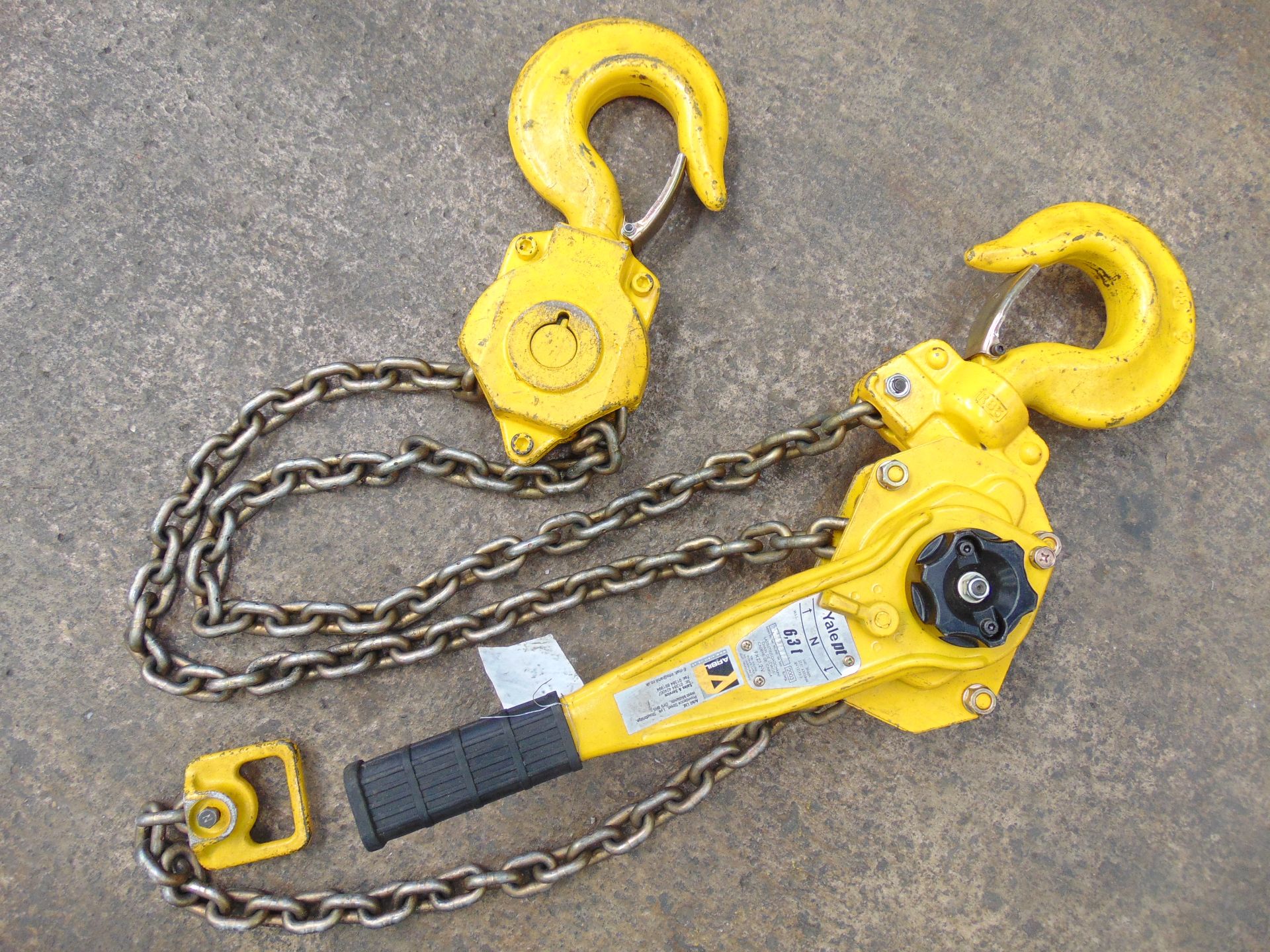 6.3t PT Yale Ratchet Lever Hoist