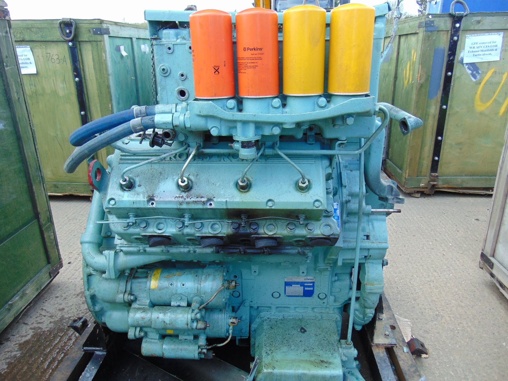 Rolls Royce-Perkins CV8 TCA550 17.4L Diesel Power Pack - Image 6 of 13