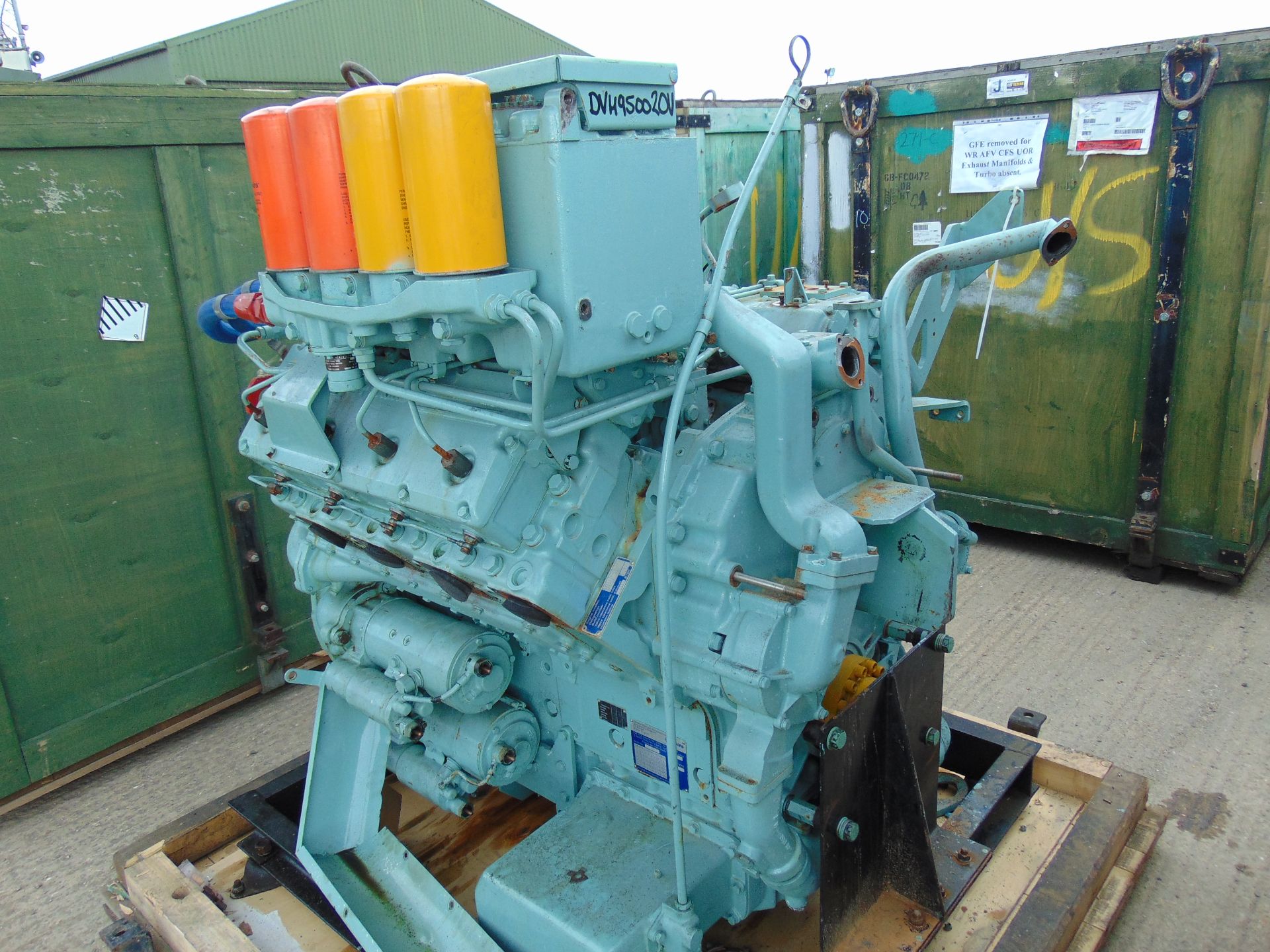 Rolls Royce-Perkins CV8 TCA550 17.4L Diesel Power Pack - Image 7 of 12