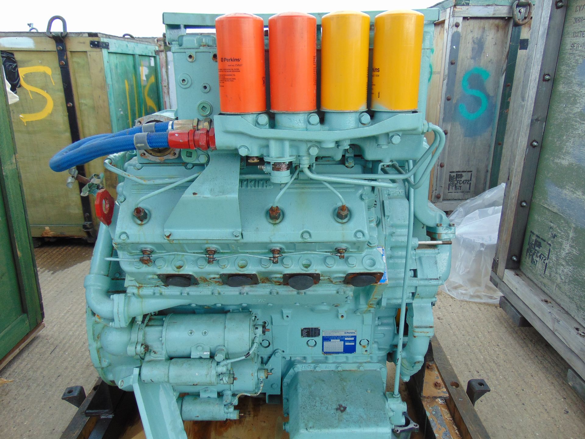 Rolls Royce-Perkins CV8 TCA550 17.4L Diesel Power Pack - Image 6 of 12