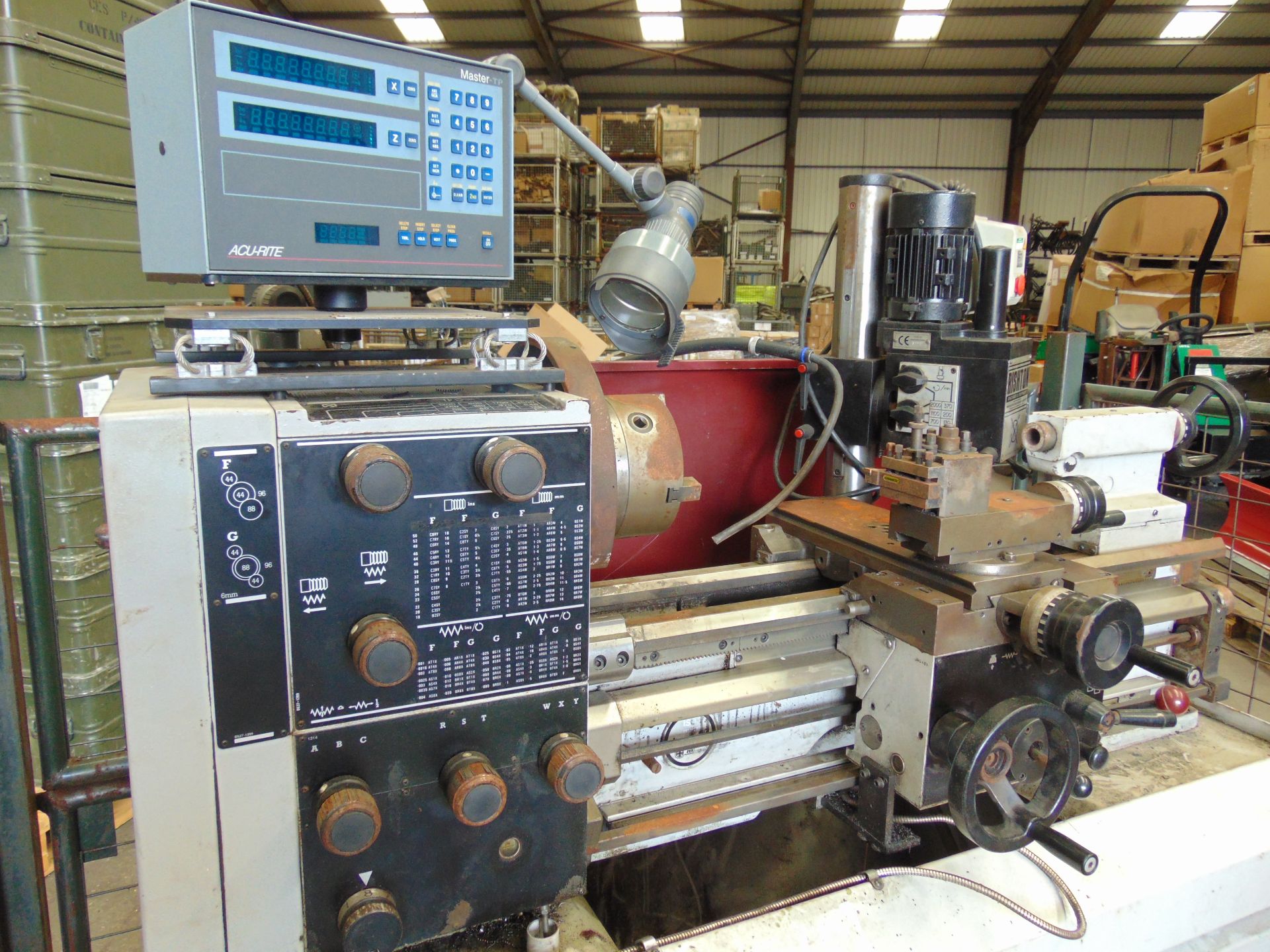 Harrison M300 Lathe - Image 3 of 11