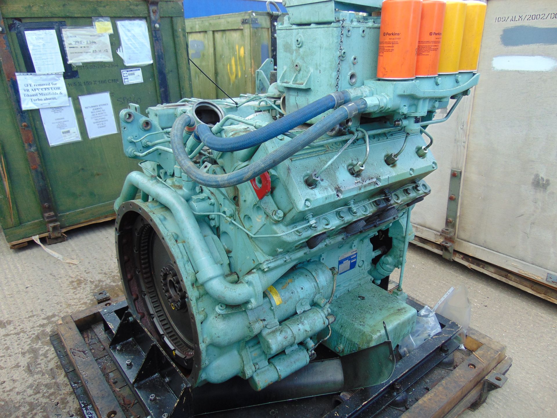 Rolls Royce-Perkins CV8 TCA550 17.4L Diesel Power Pack - Image 5 of 13