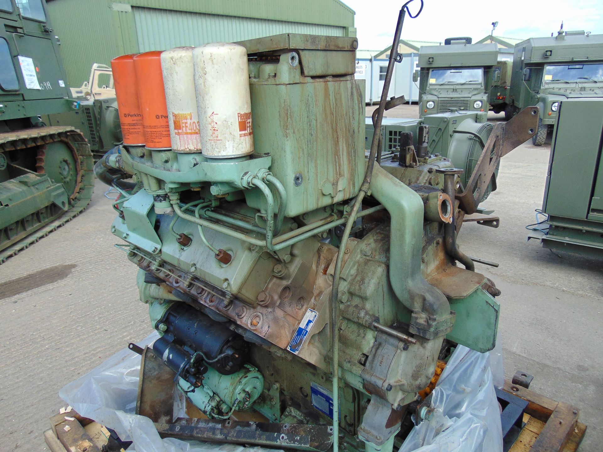 Rolls Royce-Perkins CV8 TCA550 17.4L Diesel Power Pack - Image 5 of 11