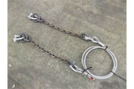 Heavy duty Wire Rope and Chain Assy