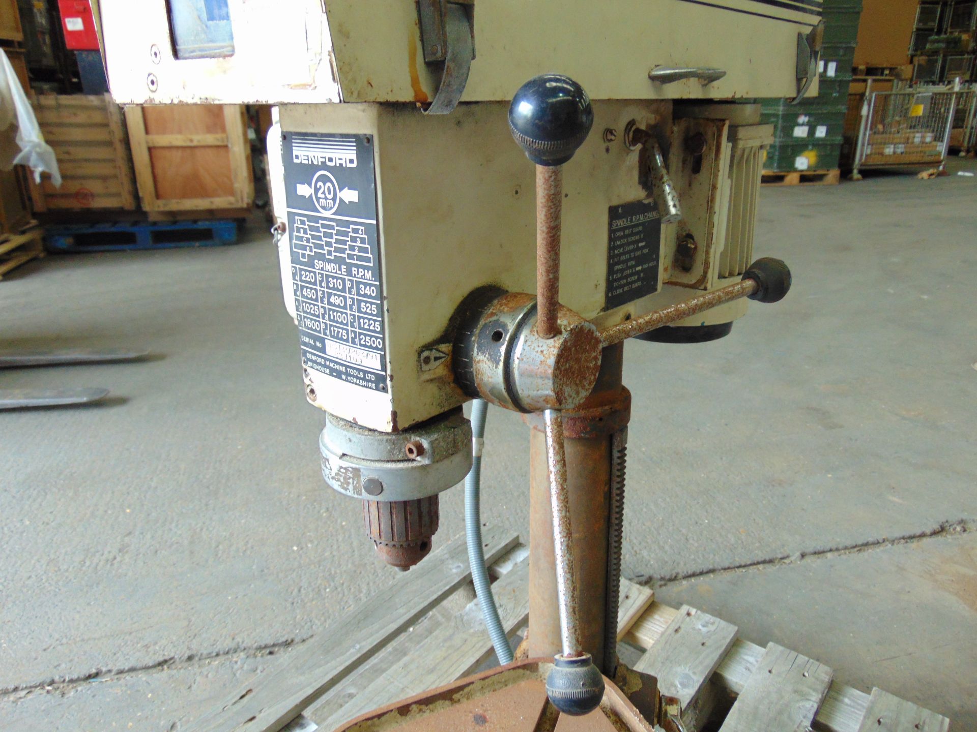 Denford Pillar Drill - Image 5 of 8