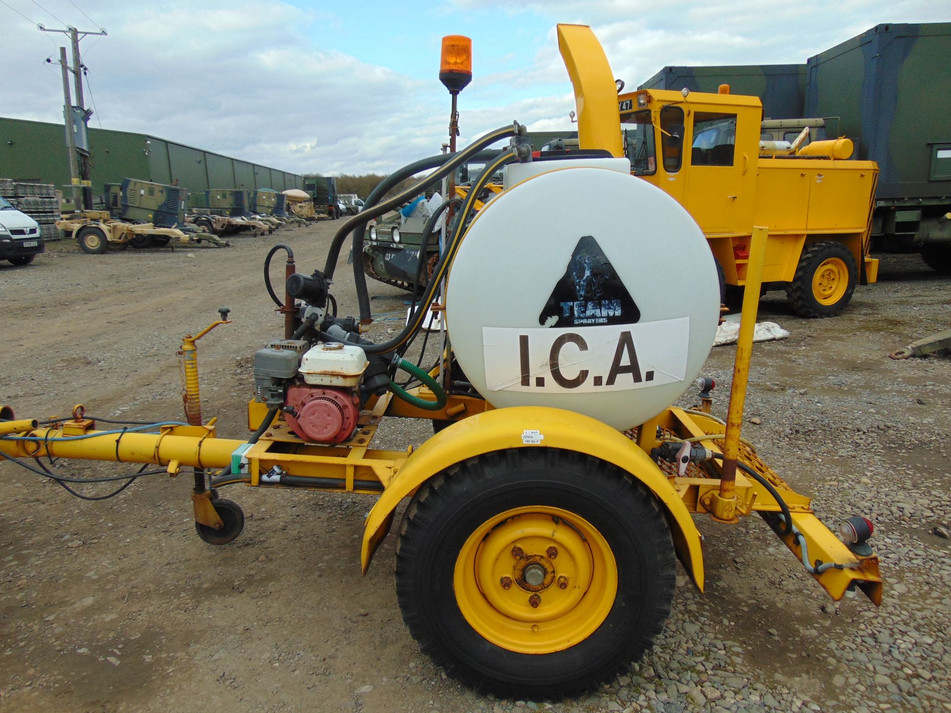 Single Axle Team 500Ltr Sprayer Trailer - Image 5 of 10