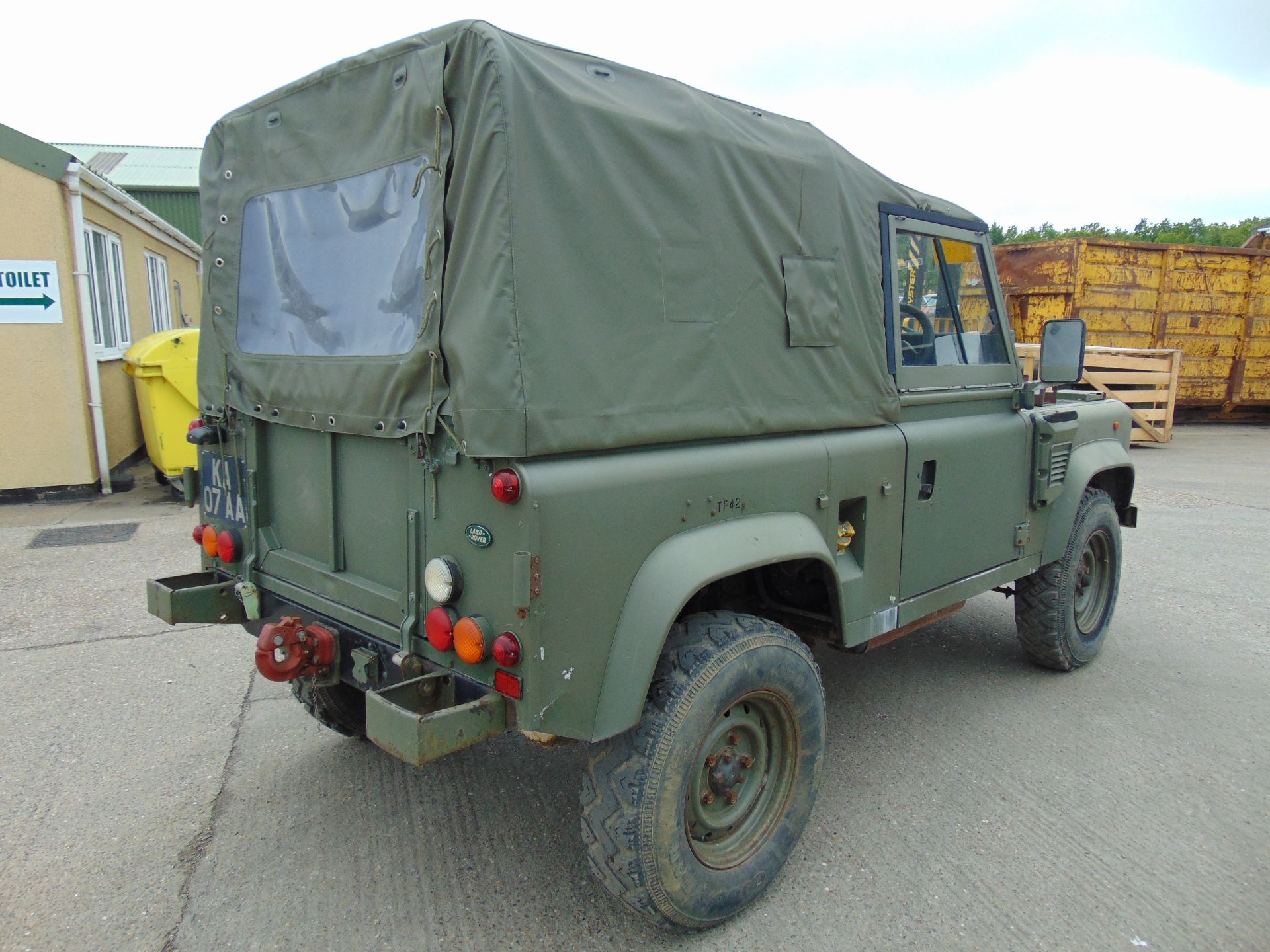 Military Specification Land Rover Wolf 90 Soft Top - Image 9 of 21