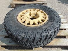 1 x WMIK Rim complete with a Cooper Discoverer STT LT265/75 R16 Tyre