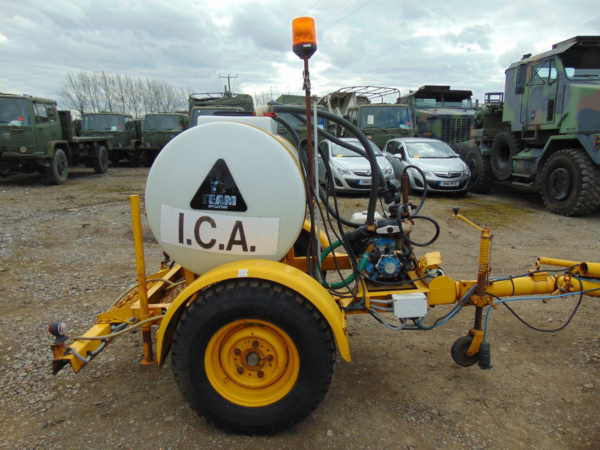 Single Axle Team 500Ltr Sprayer Trailer - Image 7 of 10