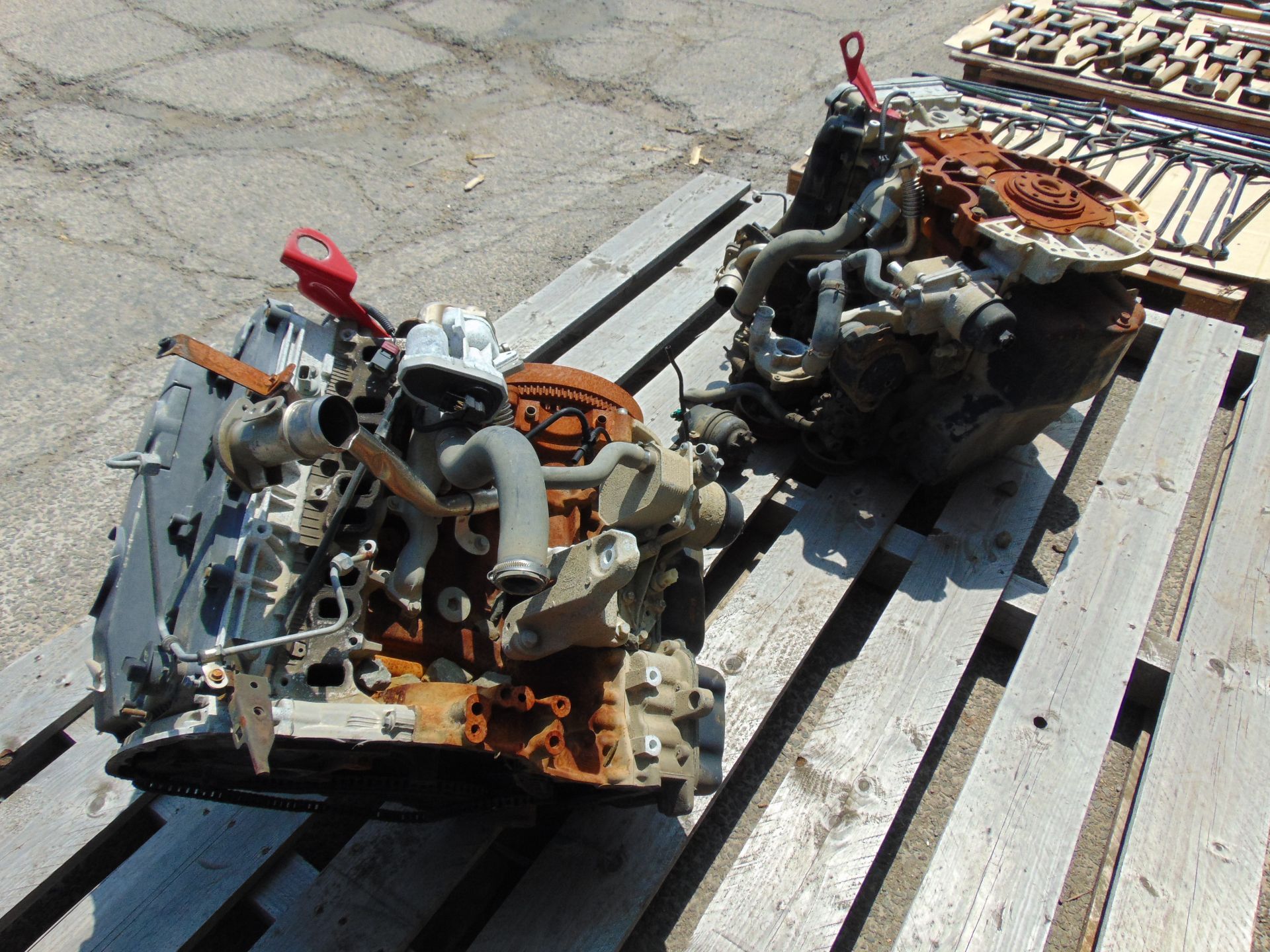 2 x Takeout Land Rover Puma Engines and gearbox - Image 6 of 9