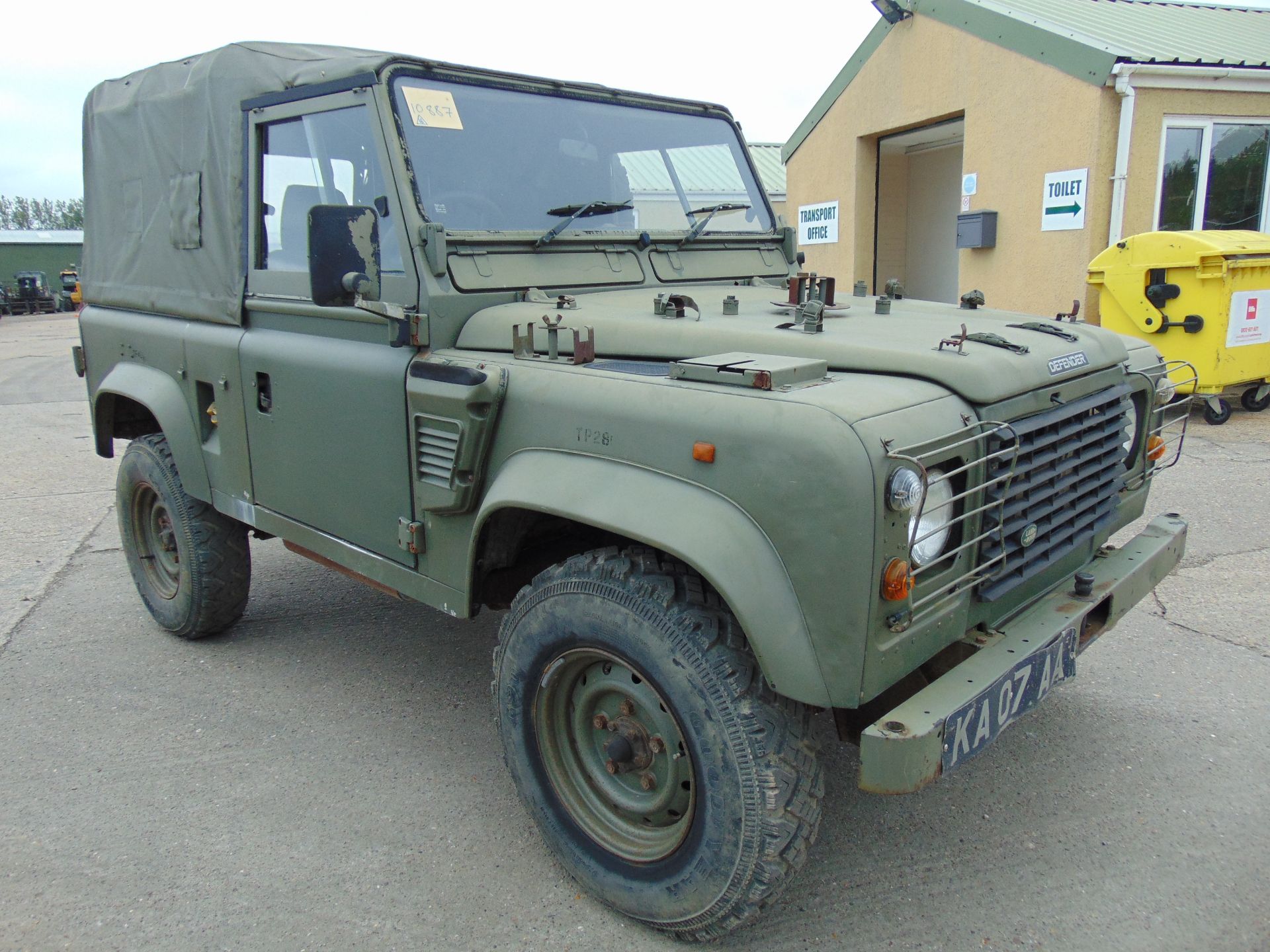 Military Specification Land Rover Wolf 90 Soft Top - Image 2 of 21