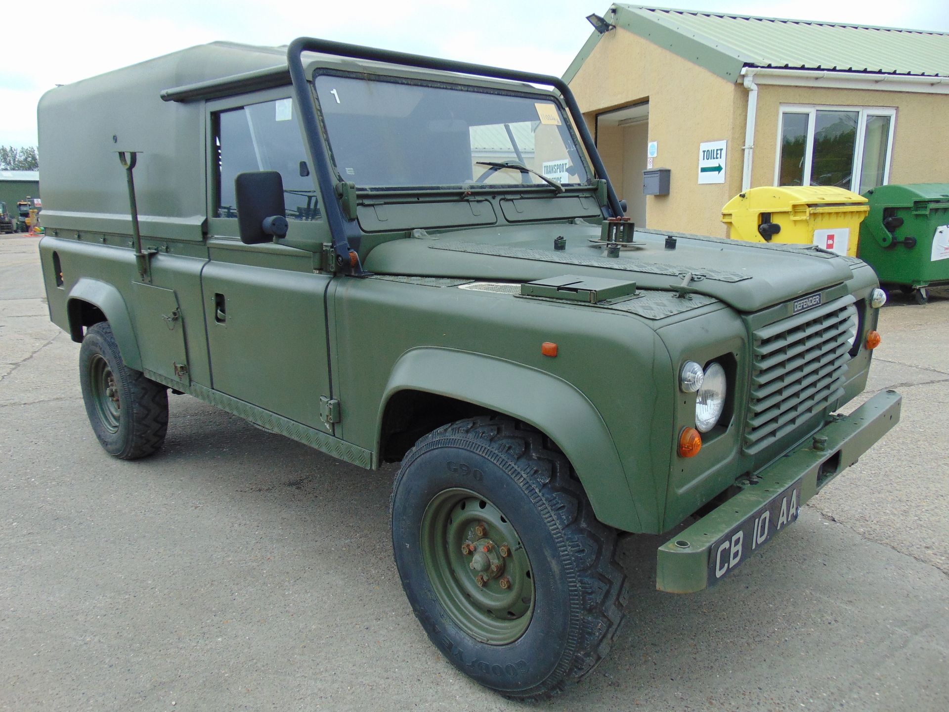 Left Hand Drive Land Rover TITHONUS 110 Hard Top