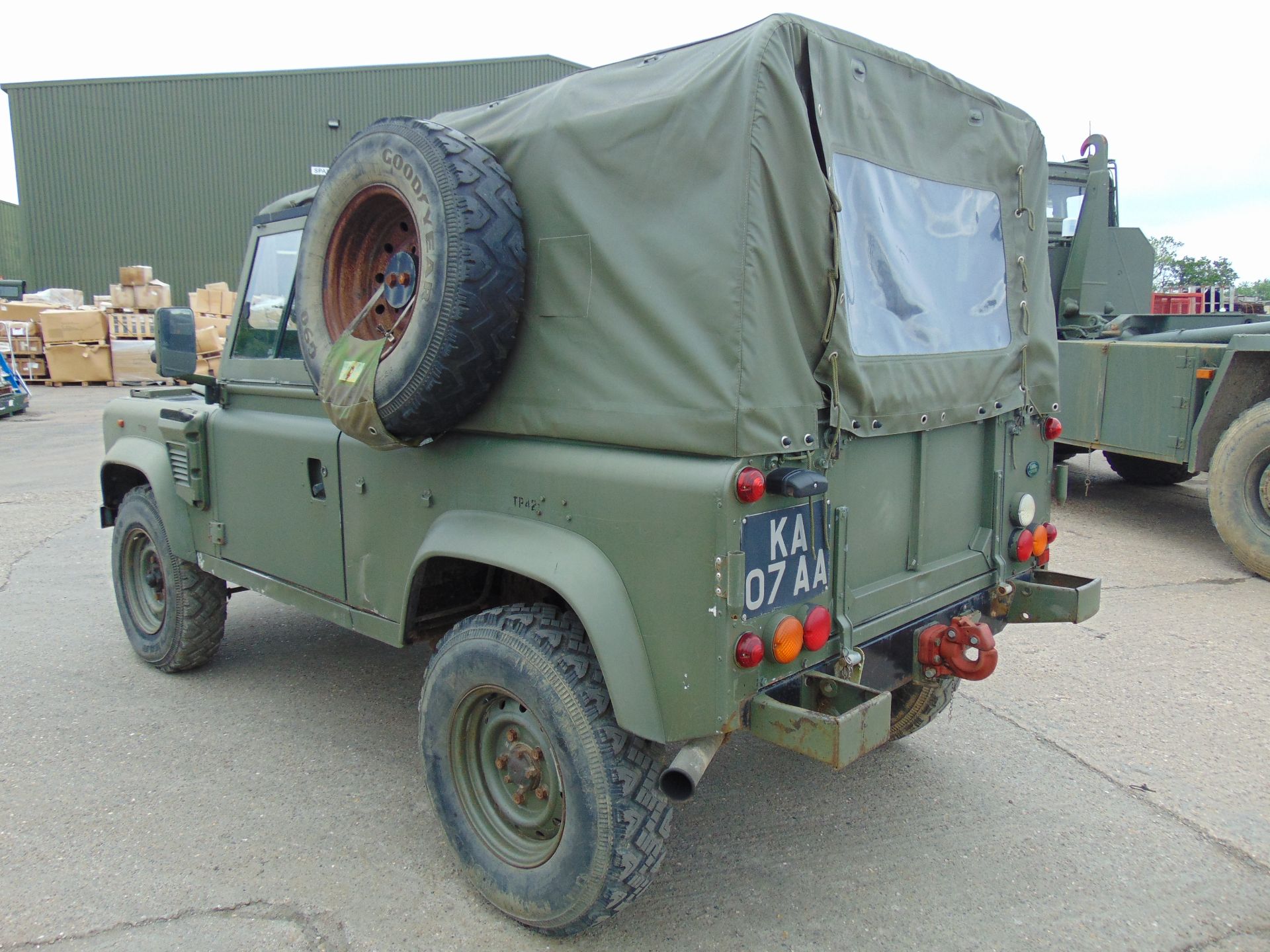 Military Specification Land Rover Wolf 90 Soft Top - Image 7 of 21