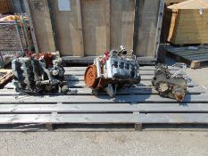 2 x Takeout Land Rover Puma Engines and gearbox