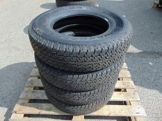 4 x Bridgestone Dueler H/T 205 R16 Tyres