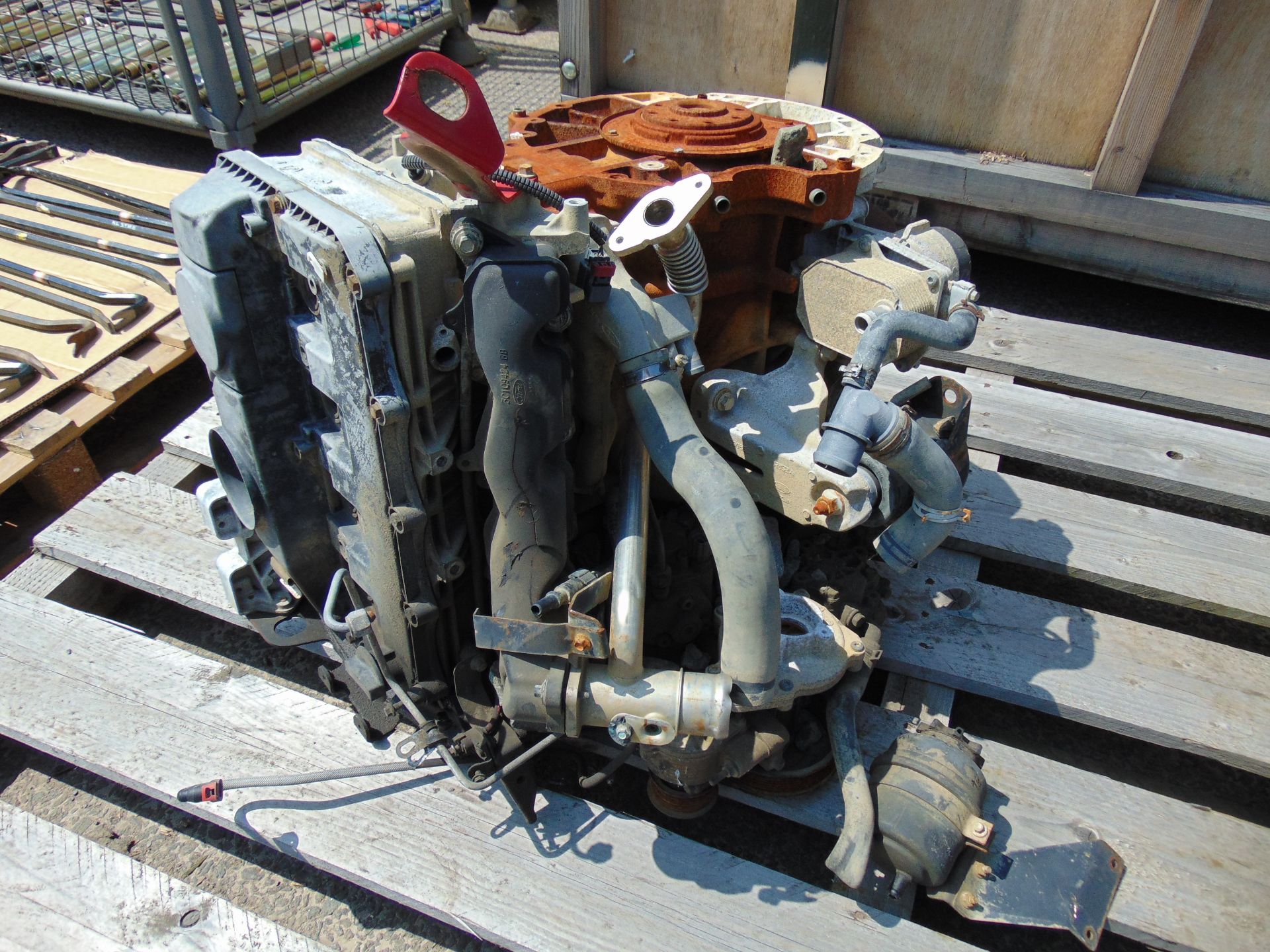 2 x Takeout Land Rover Puma Engines and gearbox - Image 2 of 9