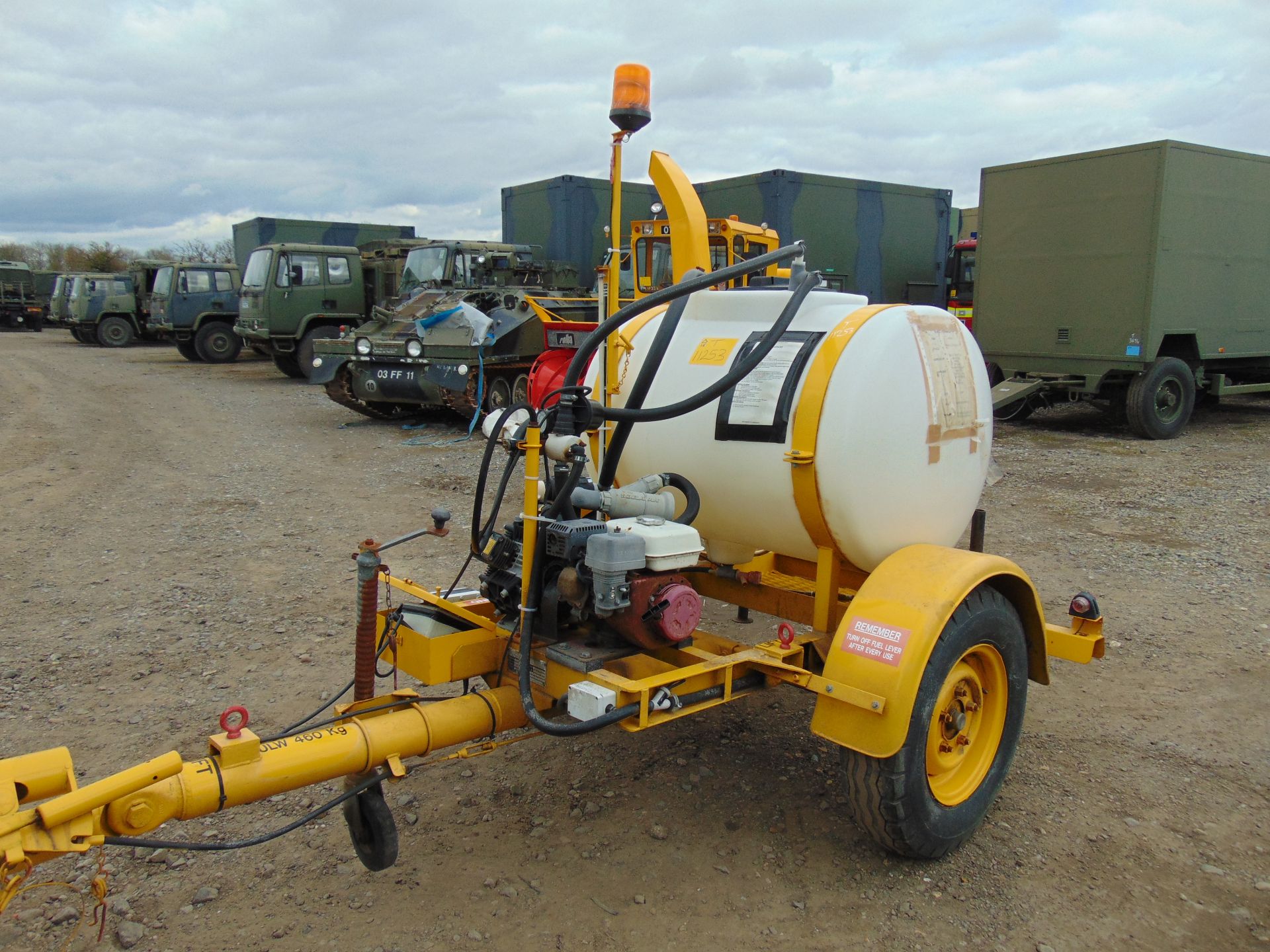 Single Axle Team 500Ltr Sprayer Trailer - Image 2 of 9