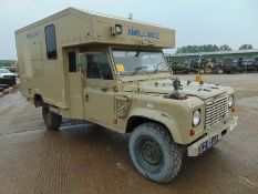 Military Specification Land Rover Wolf 130 ambulance