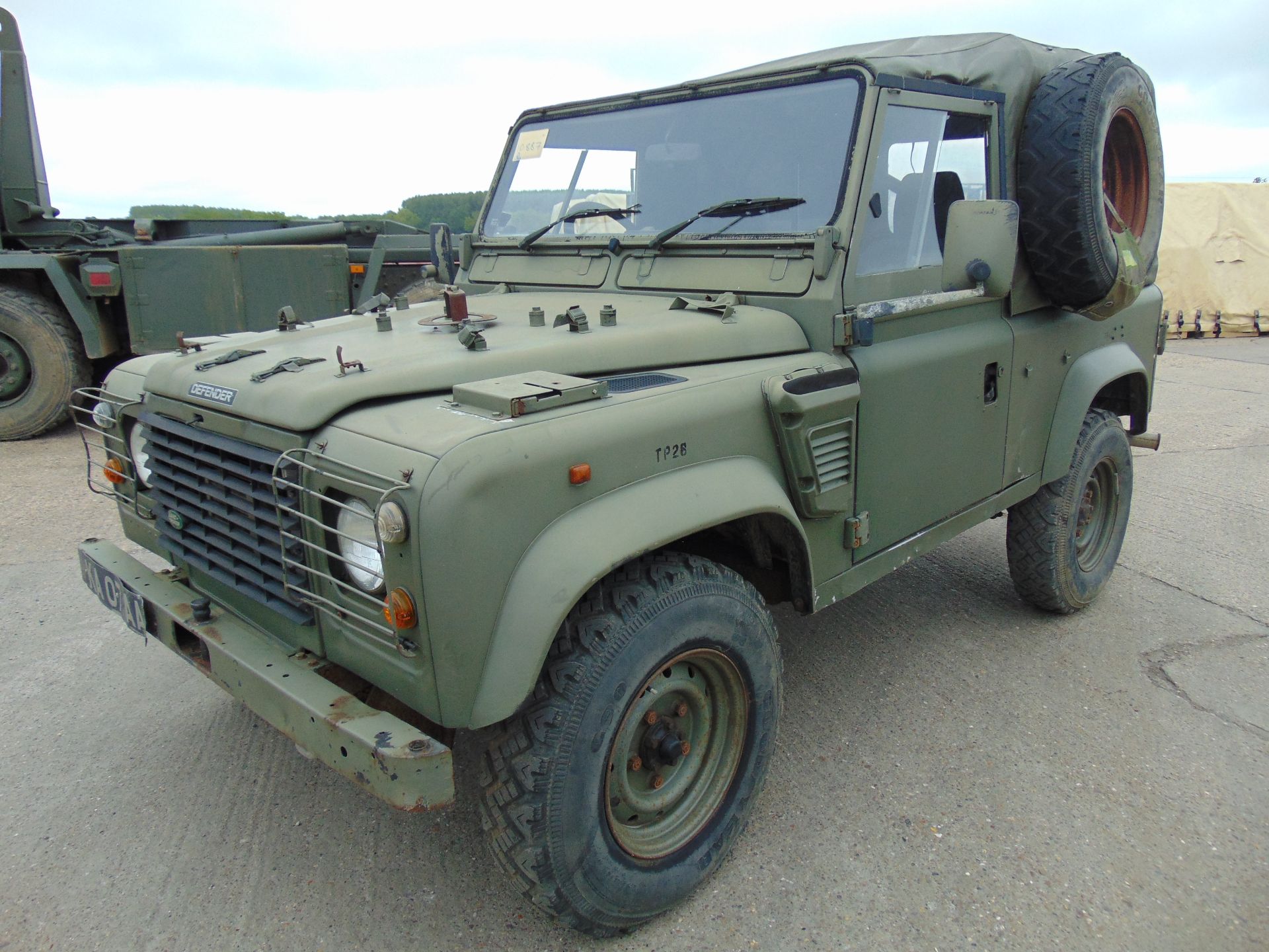 Military Specification Land Rover Wolf 90 Soft Top - Image 4 of 21