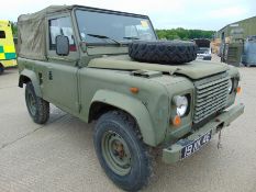 Left Hand Drive Land Rover Defender 90 Soft Top