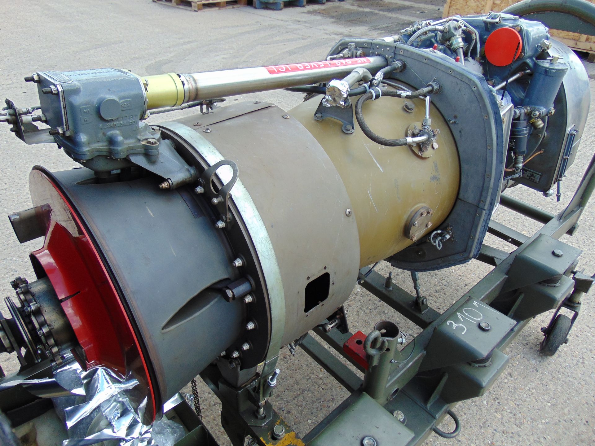 Rolls Royce / Turbomeca Turbine 3C4 Jet Engine - Image 4 of 8