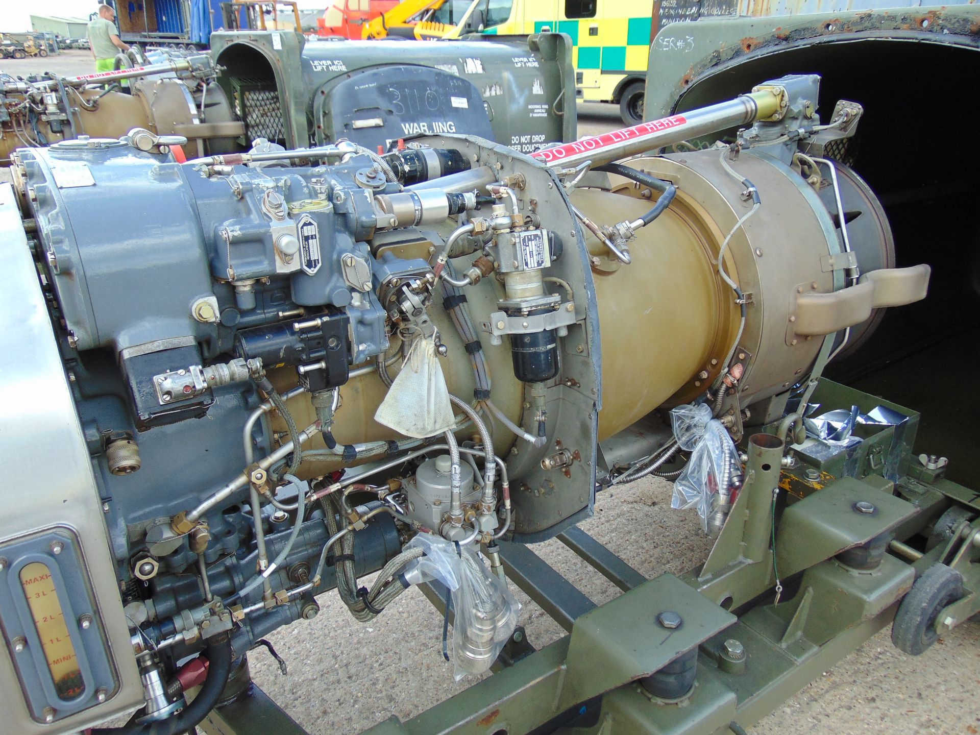 Rolls Royce / Turbomeca Turbine 3C4 Jet Engine - Image 3 of 8