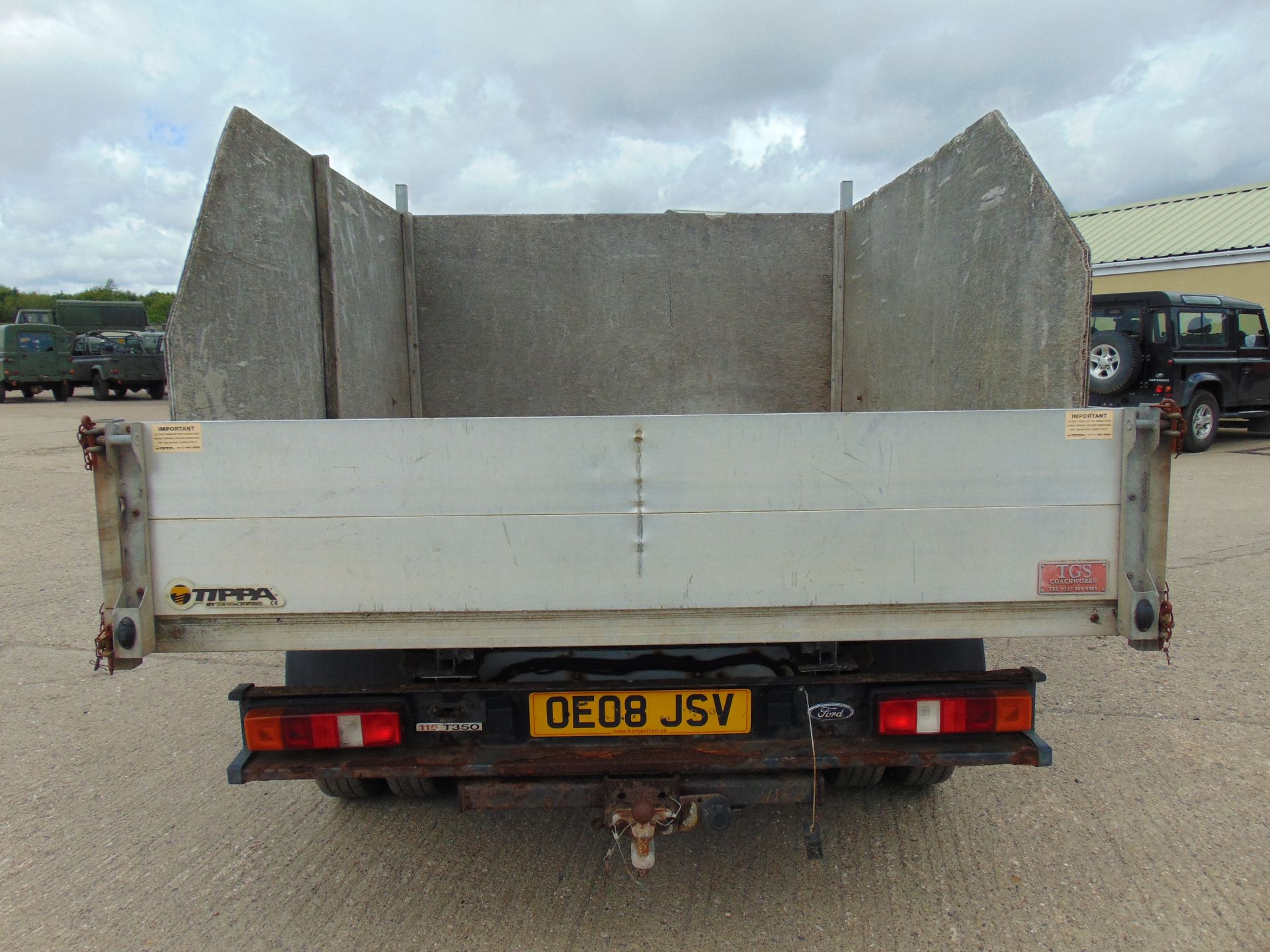 Ford Transit 115 T350 Crew Cab Flat Bed Tipper - Image 5 of 15