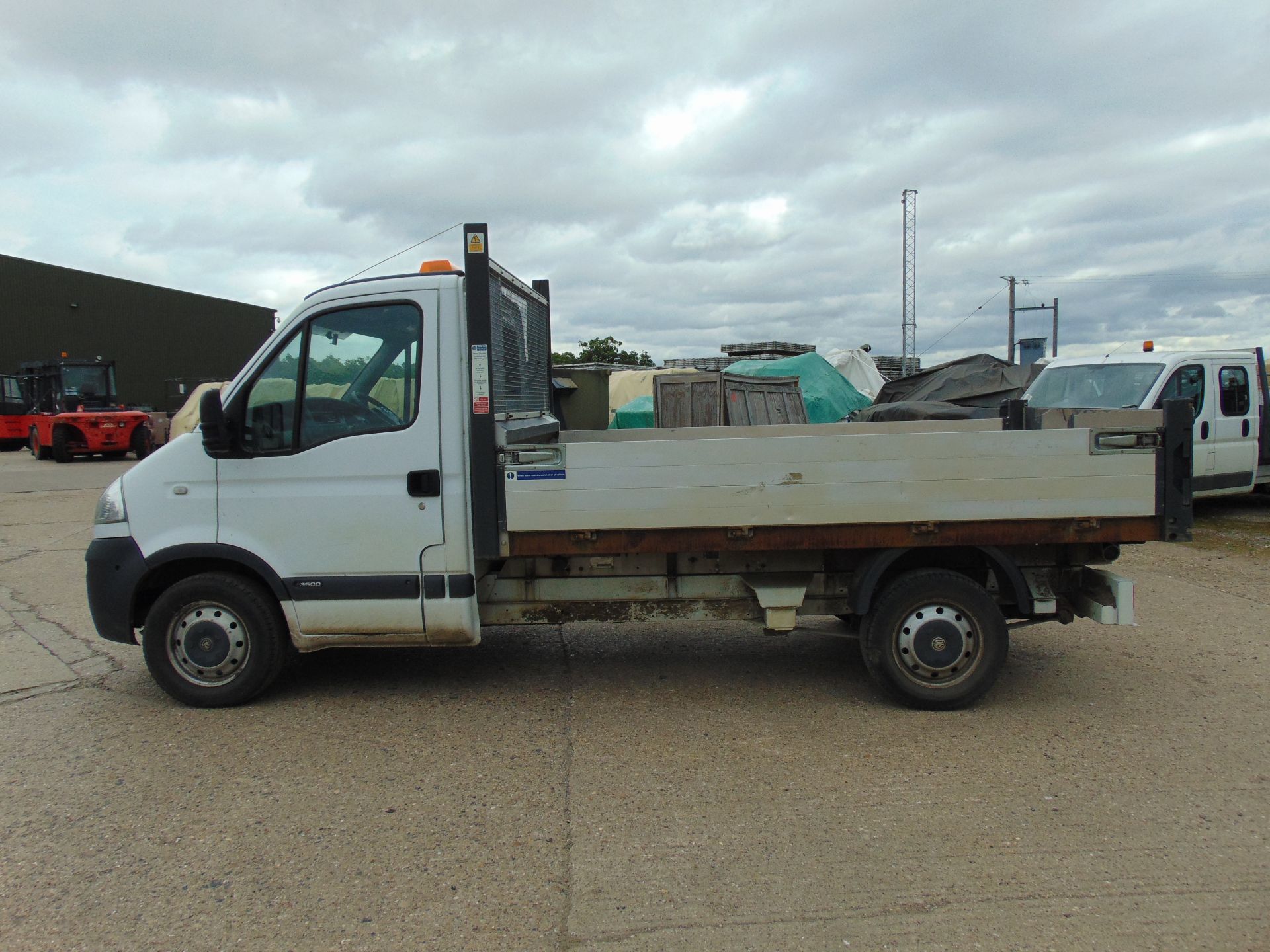 2010 Vauxhall Movano 3500 2.5 CDTi MWB Flat Bed Tipper - Image 4 of 14