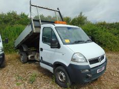 Vauxhall Movano 3500 2.5 CDTi MWB Flat Bed Tipper