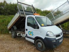 Vauxhall Movano 3500 2.5 CDTi MWB Flat Bed Tipper