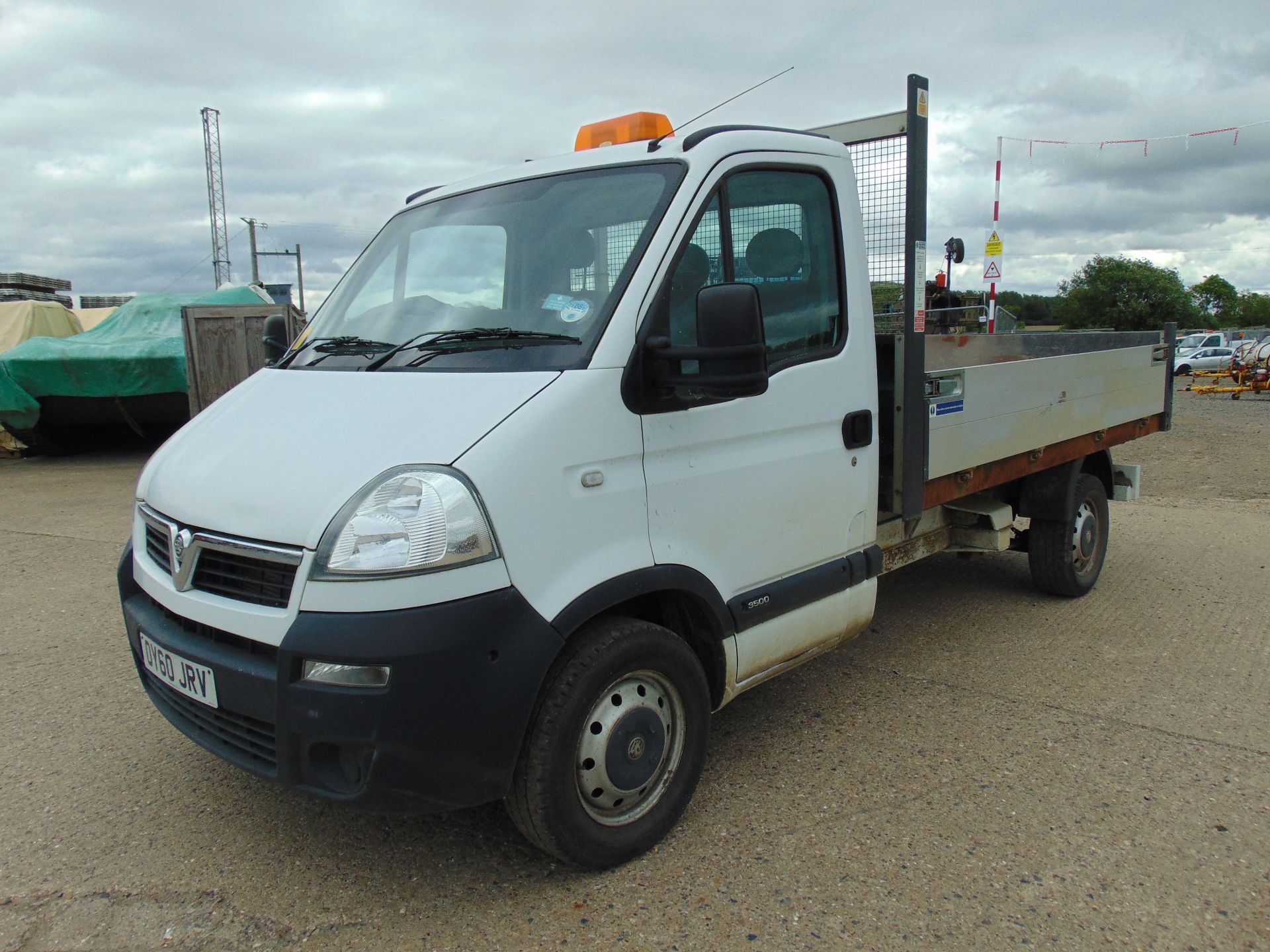2010 Vauxhall Movano 3500 2.5 CDTi MWB Flat Bed Tipper - Image 3 of 14