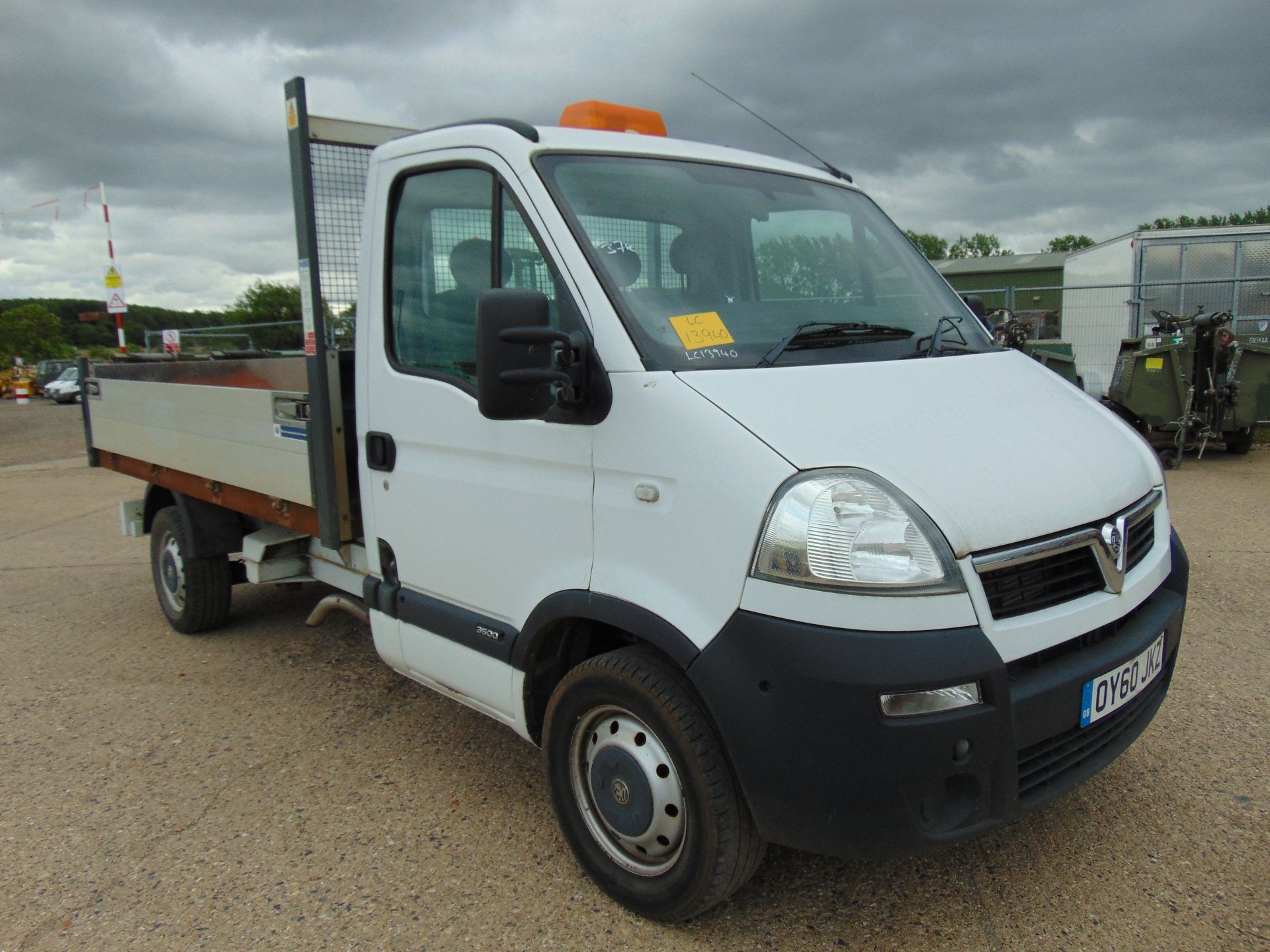 2010 Vauxhall Movano 3500 2.5 CDTi MWB Flat Bed Tipper