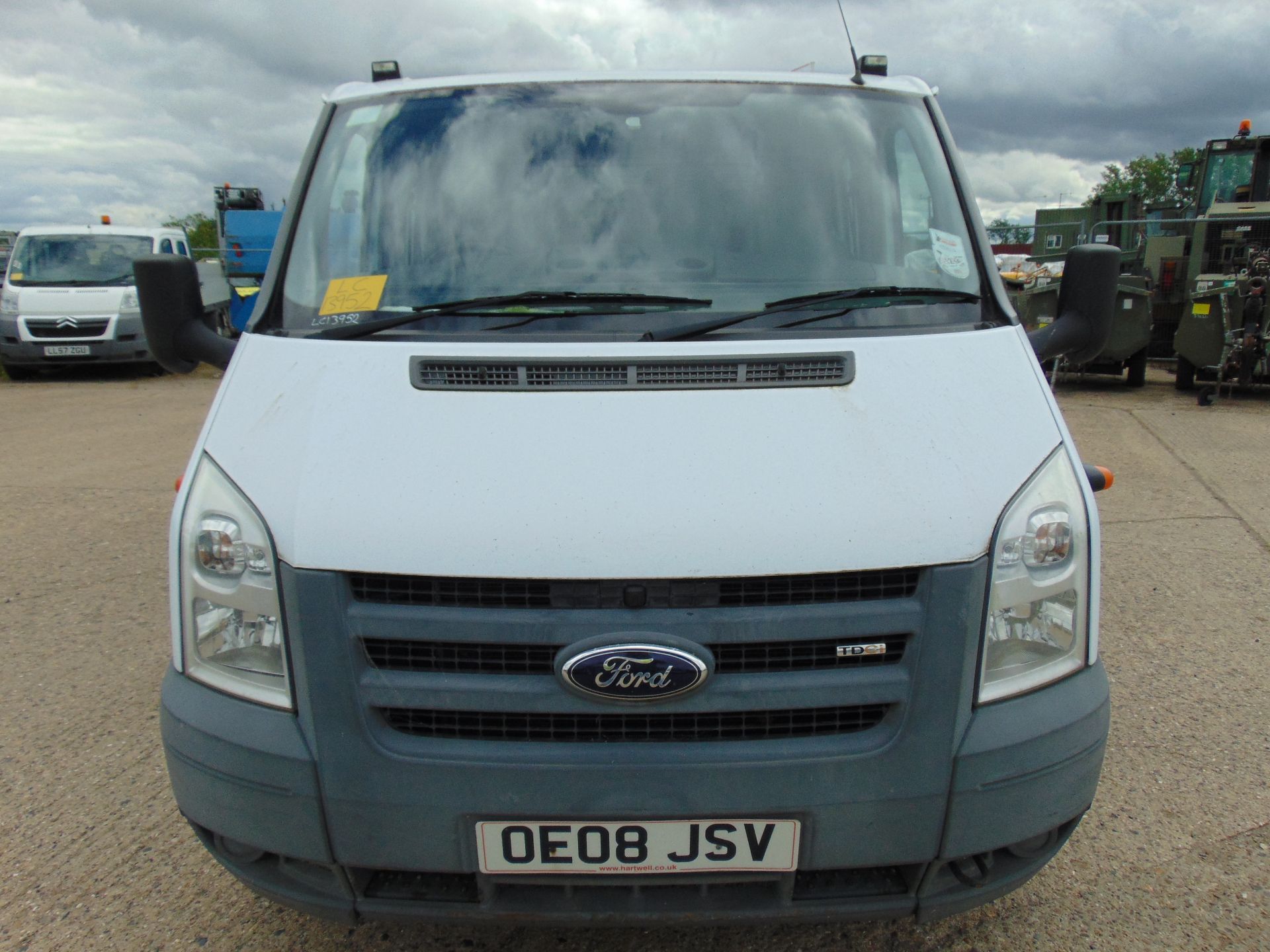 Ford Transit 115 T350 Crew Cab Flat Bed Tipper - Image 2 of 15