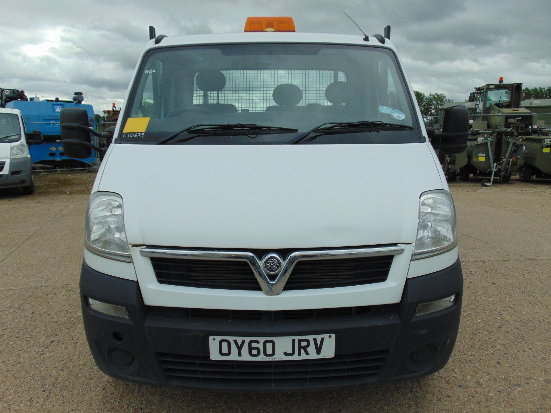 2010 Vauxhall Movano 3500 2.5 CDTi MWB Flat Bed Tipper - Image 2 of 14