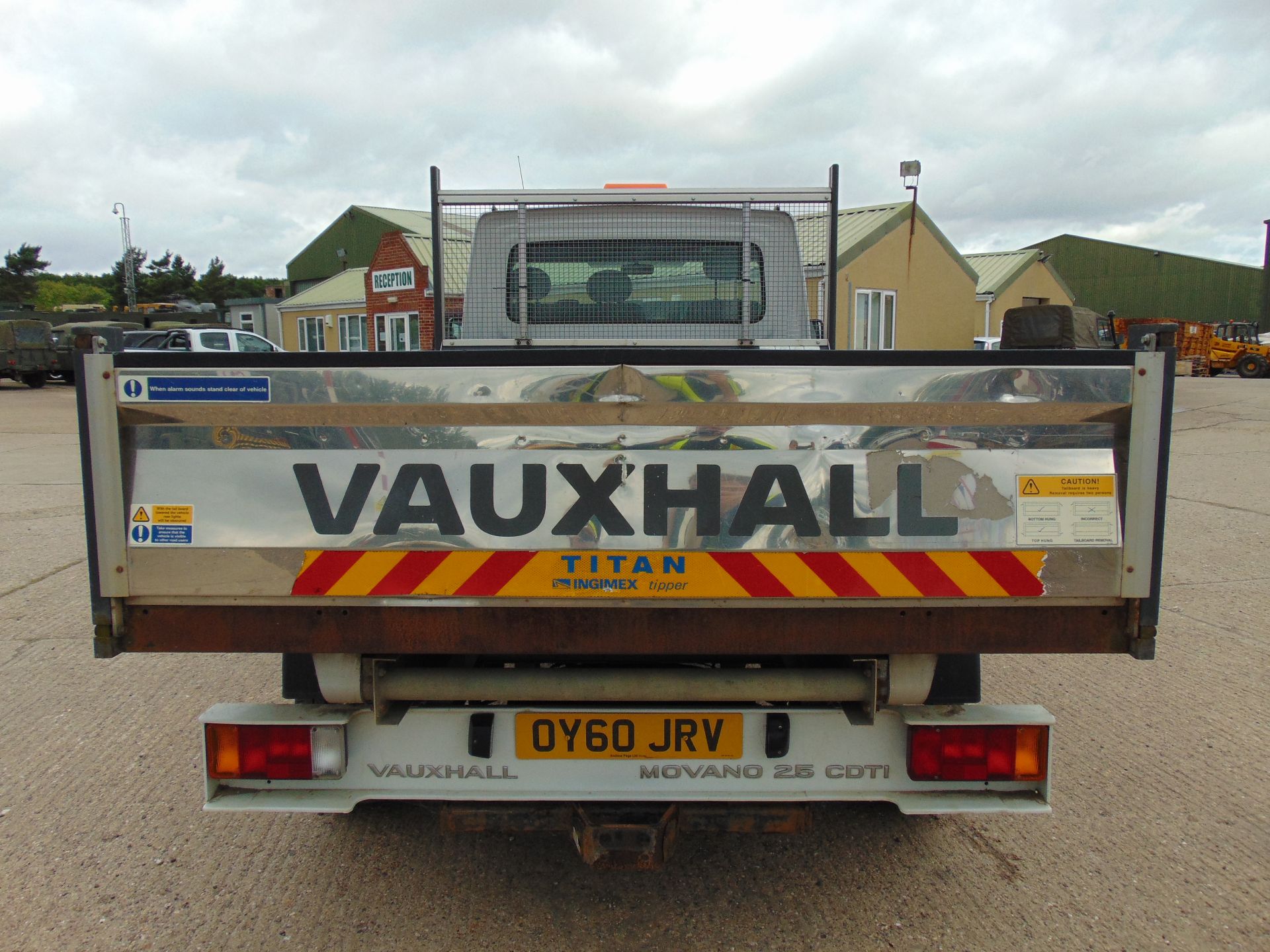 2010 Vauxhall Movano 3500 2.5 CDTi MWB Flat Bed Tipper - Image 5 of 14