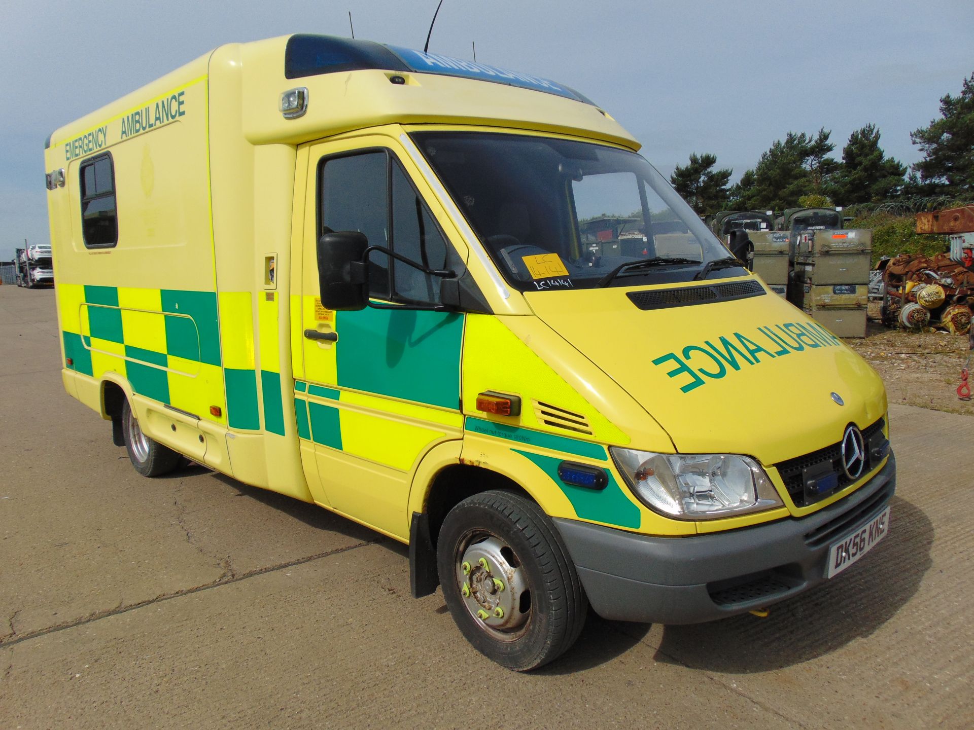 Mercedes Sprinter 515 CDI Turbo diesel ambulance