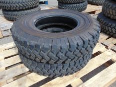 2 x Michelin XZL 7.50 R16 Tyres