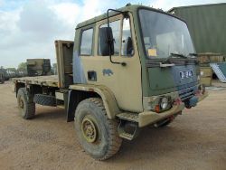 MASSIVE ON LINE AUCTION  OF  LAND ROVERS, LAND ROVER SPARES, TYRES AND TRAILERS ETC. LEYLAND DAF 4 x 4 CARGO TRUCKS