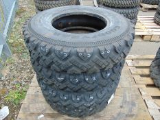 4 x Goodyear G90 7.50 R16 Tyres