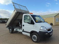 Vauxhall Movano 3500 2.5 CDTi MWB Flat Bed Tipper