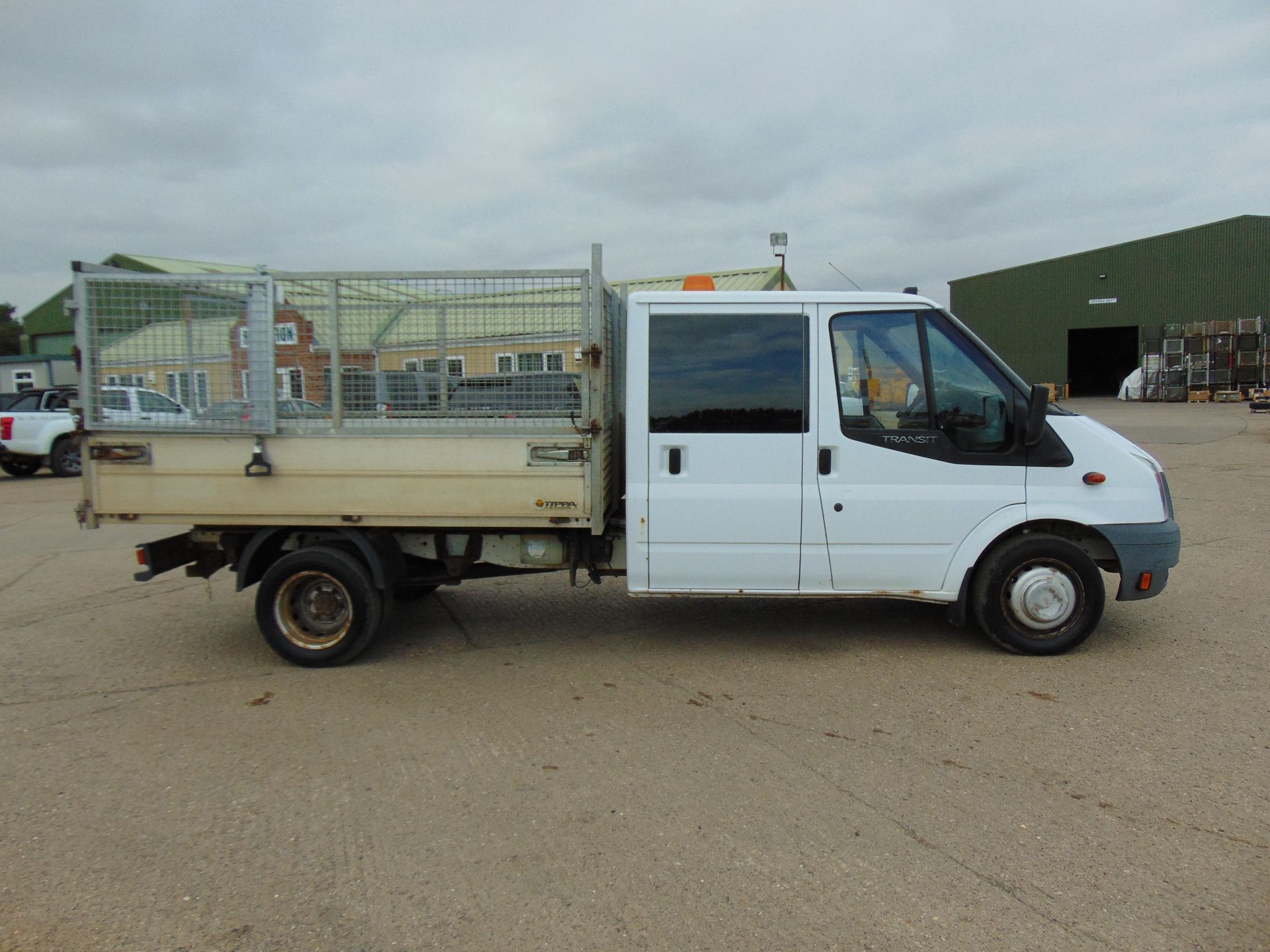 Ford Transit 115 T350 Crew Cab Flat Bed Tipper - Image 7 of 15