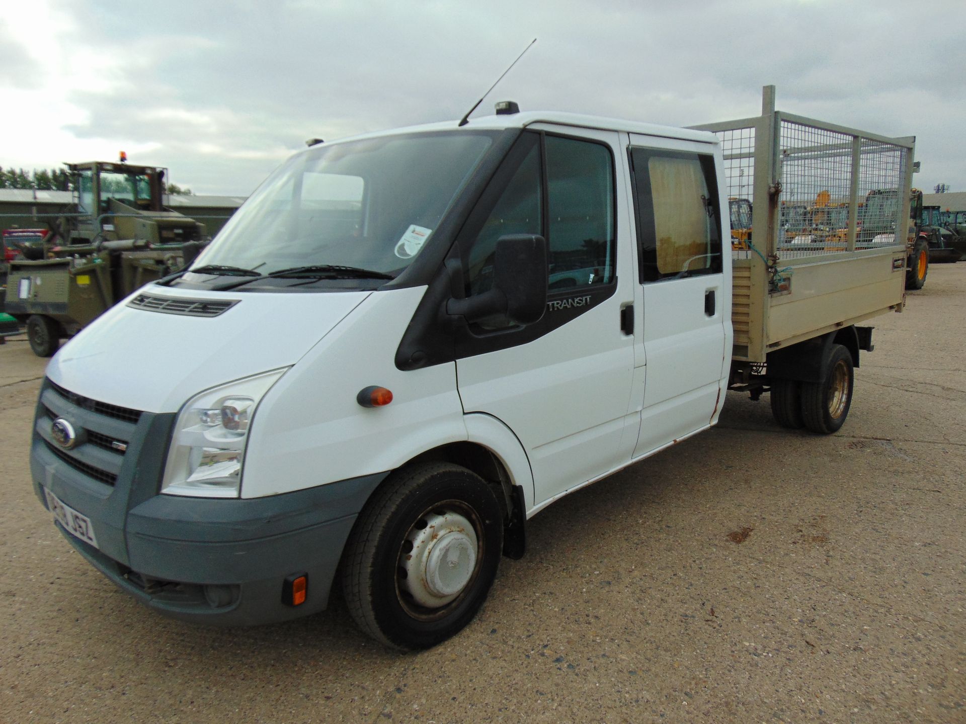 Ford Transit 115 T350 Crew Cab Flat Bed Tipper - Image 4 of 15