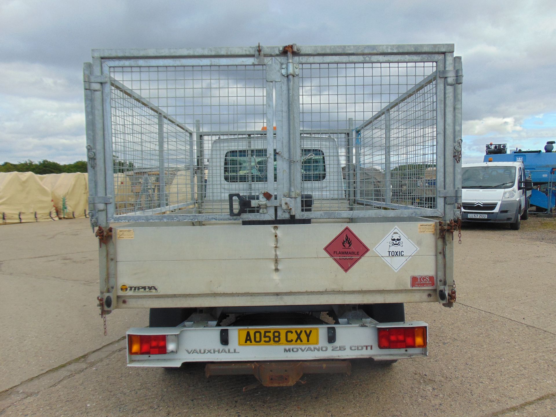 Vauxhall Movano 3500 2.5 CDTi MWB Flat Bed Tipper - Image 6 of 14