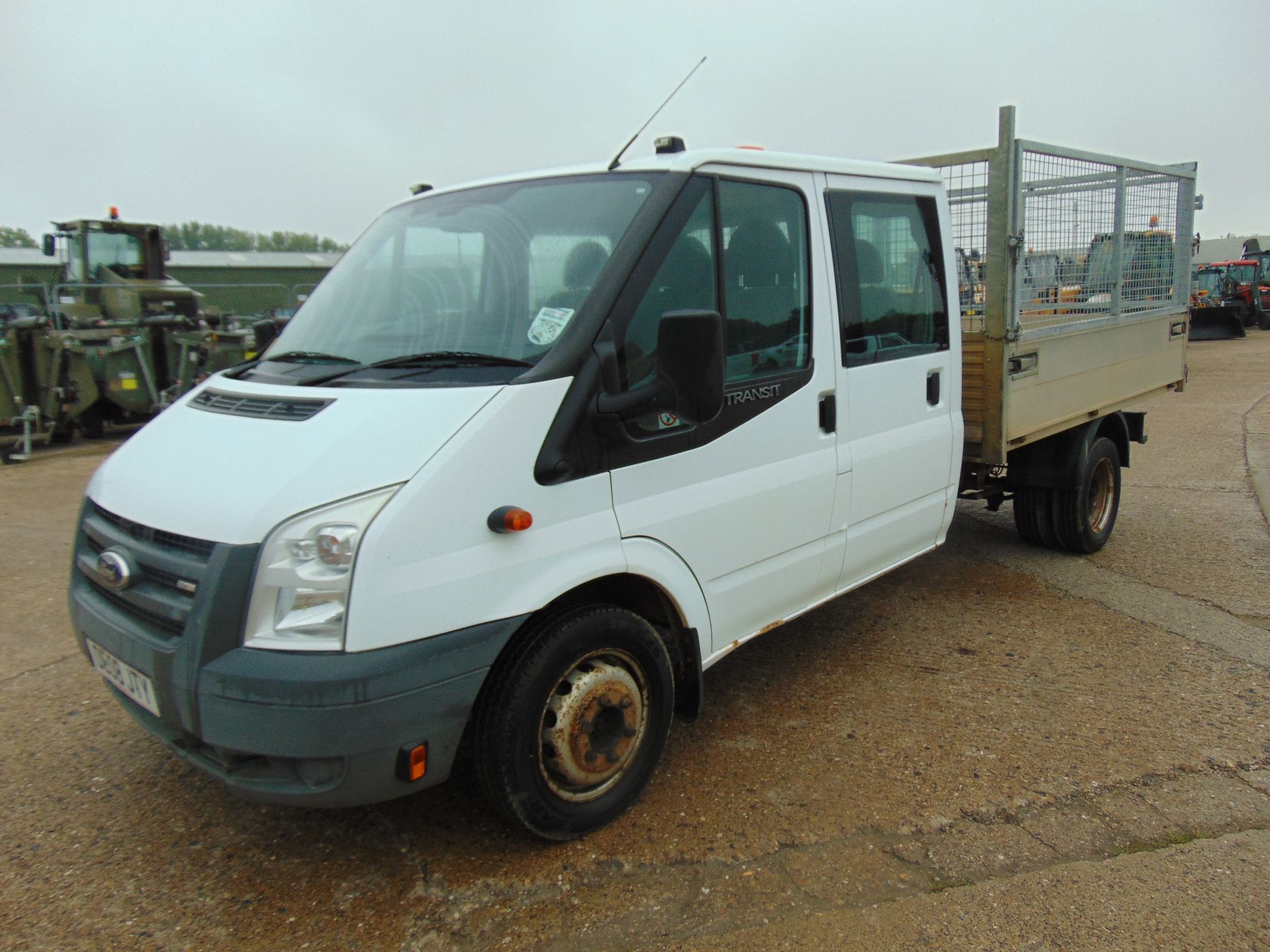 Ford Transit 115 T350 Crew Cab Flat Bed Tipper - Image 4 of 16