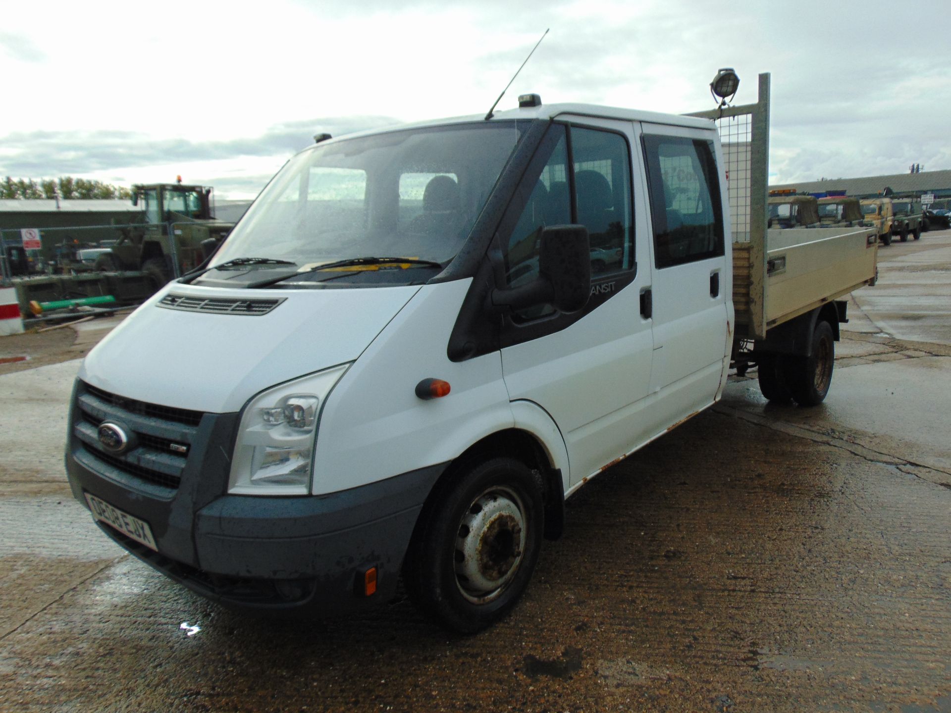 Ford Transit 115 T350 Crew Cab Flat Bed Tipper - Image 3 of 19