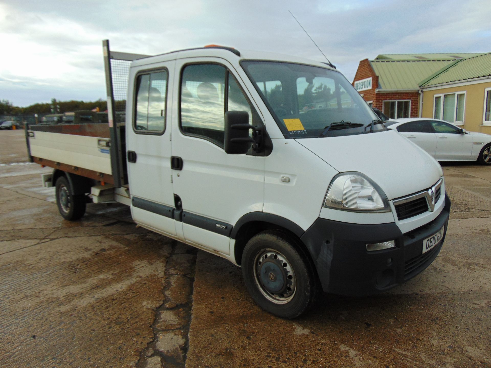 Vauxhall Movano 3500 2.5 CDTi MWB Crew Cab Flat Bed Tipper - Image 2 of 16